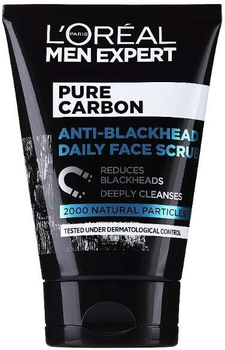 Скраб для обличчя L'Oreal Paris Men Expert Pure Carbon Anti-Blackhead 100 мл (3600523708000)