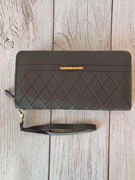Женский кошелек Клатч Fashion&classic 19,5х10х4 см Серый