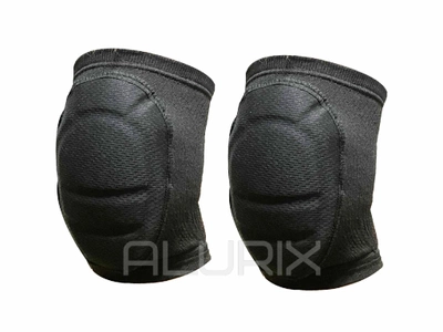 Наколенники волейбольные с подушечками Schmilton M черные (Бандаж на коленный сустав)
