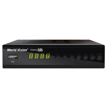 Приставка Т2 World Vision T644A FM H.264 Цифровой ресивер DVB-C/T2 тюнер