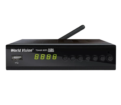 Приставка Т2 World Vision T644A WIFI FM H.264 Цифровой эфирный DVB-T2/C ресивер тюнер