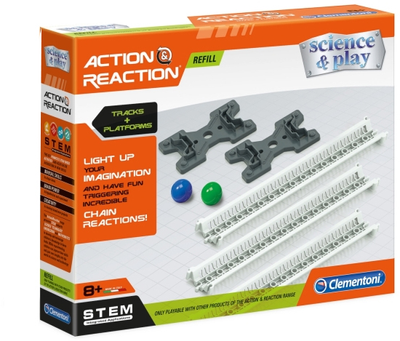 Zestaw do eksperymentów naukowych Clementoni Science and Play Action & Reaction (8005125191178)