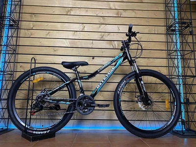 Велосипед Спортивний CORSO «INTENSE» 26" дюймів NT-26469 рама сталева 13’’, обладнання SAIGUAN 21 швидкість, зібран на 75%