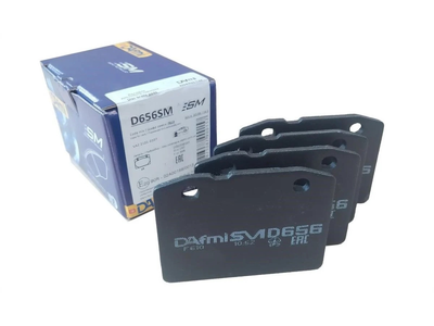 Колодки гальмові дискові передні ВАЗ 2101-07 (D656SM) Dafmi