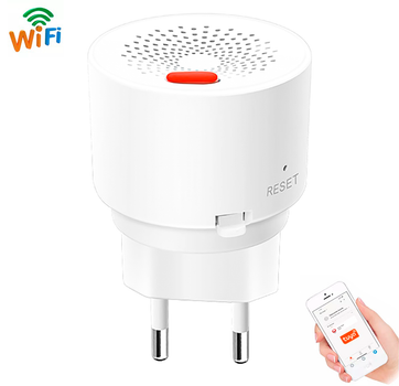 WiFi датчик природного газа USmart NGD-01w бытовой сигнализатор метана CH4 с удаленным управлением Tuya (7365)