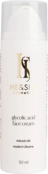 Крем для обличчя He&She Cosmetics Glycolic Acid 50 мл (4823123500099)