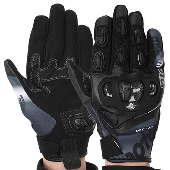 Мотоперчатки Zelart Madmotor MT-12 размер M Black-Grey