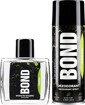 Zestaw Bond Fresh Lotion po goleniu 100 ml + Dezodorant 150 ml (5901501042771)
