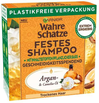 Твердий шампунь для волосся Garnier Original Remedies Shampoo Solido Argan & Camelia 60 г (3600542413794)
