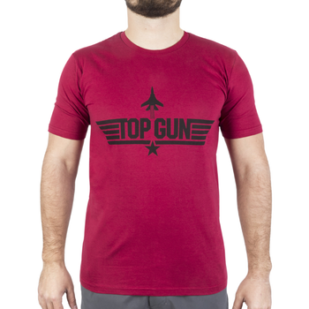 Футболка з малюнком Sturm Mil-Tec Top Gun T-Shirt 2XL Red