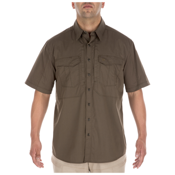Рубашка тактическая с коротким рукавом 5.11 Stryke™ Shirt - Short Sleeve L Tundra