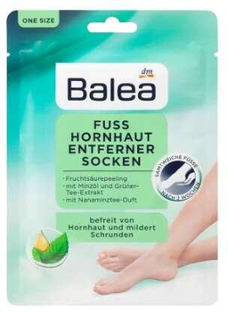 Зволожувальні шкарпетки для ніг Balea Exfoliating Foot Socks 2 шт (4058172582592)