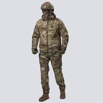 Комплект військової форми. Зимова куртка мембрана + штани з наколінниками UATAC Multicam S