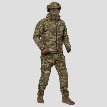 Комплект військової форми. Зимова куртка + штани з наколінниками UATAC Multicam Original XXL