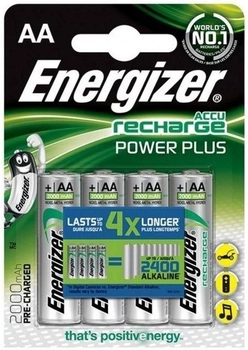 Акумулятор Energizer Rechargeable Power Plus AA FSB4 2000 мА·год (7638900249101)