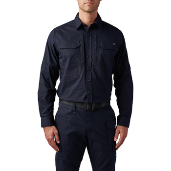 Сорочка тактична 5.11 Tactical ABR Pro Long Sleeve Shirt 2XL Dark Navy