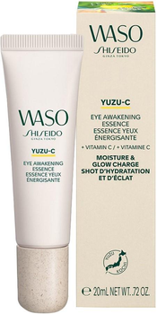 Гель для шкіри навколо очей Shiseido Waso YUZU-C Eye Awakening Essence охолоджуючий 20 мл (768614189947)
