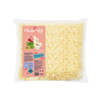 Продукт сирний Lel' Піца Чіз (дров'яні), 1кг, кубик