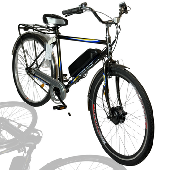 Велосипед з Е-комплектом ХВЗ 28″ LUX64CZ 36В 350Вт 7.5 Ah / до 30 км запас ходу