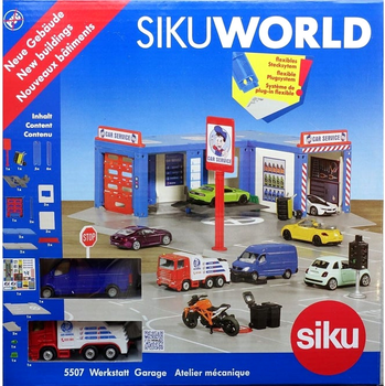Ігровий набір Siku Car Service (4006874055074)