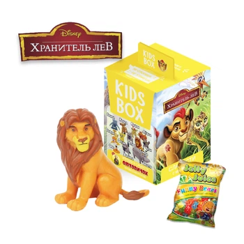 Король Лев фигурка Свитбокс и жевательный мармелад с натуральным соком The Lion King Sweetbox Конфитрейд