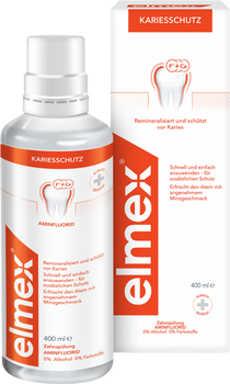 Płyn do płukania zębów Elmex przeciw próchnic 400 ml (4007965013607)