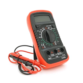 Мультиметр ANENG XL-830L, измерения: V, A, R, C, функция hFE