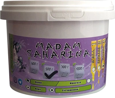 Сахарная паста для шугаринга Madam Saharina твердая 500 г