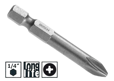 Насадка-бита Bosch Extra Hart PH2 49мм (2607001528)