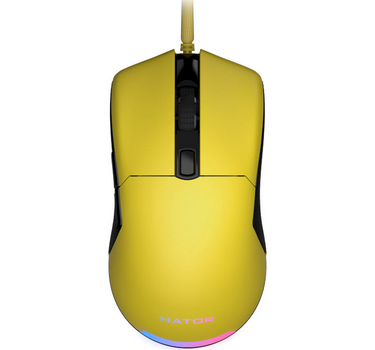 Ігрова миша HATOR Pulsar 2 Yellow (HTM-512)
