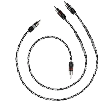 Кабель Kimber Kable Silver Streak Ultraplate Black RCA Type 1m