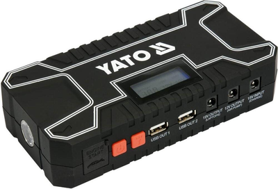 Пусковий пристрій/павербанк YATO 12000 мAг (YT-83082)