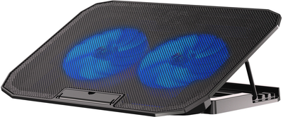 Охолоджувальна підставка для ноутбука Dyxon Fix Cooling 9 Black (DXNLSFC9B)