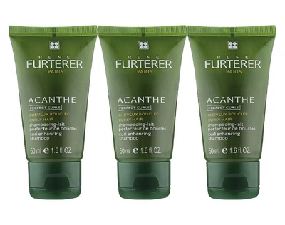 Тріо шампунів аканте для кучерявого волосся Rene Furterer Curl enhansing shampoo 3*50 мл (3282779310007)