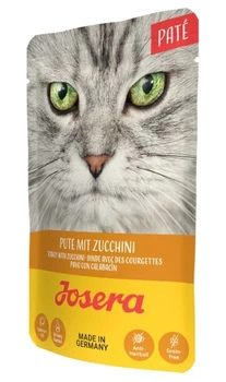 Консервированный корм Josera Cat Pate Turkey with Zucchini Паштет для взрослых кошек с индейкой и цуккини 85 г (4032254750116)