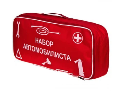 Сумка технической помощи Vitol красная 45х20х12 1 отдел Набор Автомобилиста