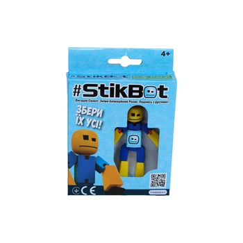 Фігурка для анімаційної творчості Stikbot (Синьо-жовтий)