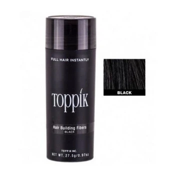 Загущувач для волосся (пудра) Toppik Hair Building Fibers чорний black ( код: b-01 )