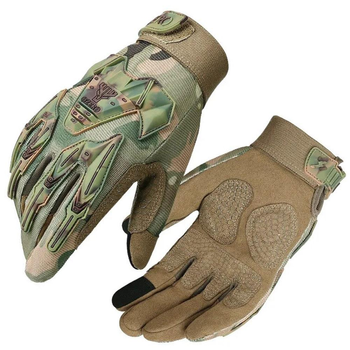 Сенсорные перчатки OZERO с защитой от ударов мультикам размер XL