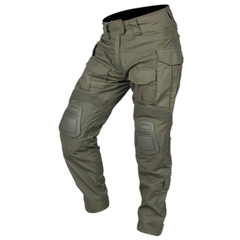 Мужские брюки G3 с наколенниками / Штаны рип-стоп с тефлоновым покрытием олива размер S