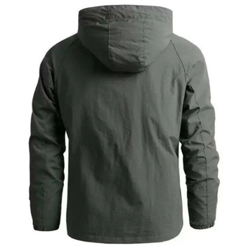 Чоловіча Водовідштовхувальна Куртка ARMY з капюшоном олива розмір 5XL