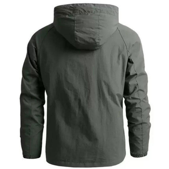 Чоловіча Водовідштовхувальна Куртка ARMY з капюшоном олива розмір XL