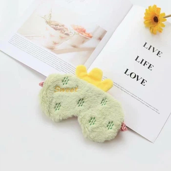 Маска для сна Silenta Plush Sweet Кактус (17110)