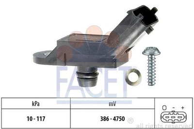 Датчик давления наддува FACET 103133 Fiat Punto, Grande Punto, Doblo 46769979, 77364146, 77363792