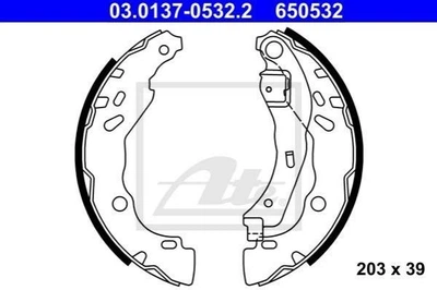 Тормозные колодки ATE 03013705322 Renault Clio, Sandero, Logan; Dacia Logan 6001551409, 440609415R, 7701207178