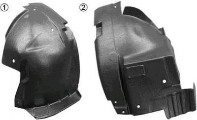 Подкрылки Van Wezel 4394434 Opel Vivaro; Nissan Primastar; Renault Trafic 4408941, 8200036014, 8200508348