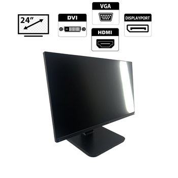 Монитор EIZO FlexScan EV2450 / 24" (1920x1080) IPS / 1x DP, 1x VGA, 1x DVI, 1x HDMI б/у