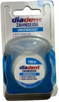 Зубна нитка Diadent Без воску 100 м (4311596630141)