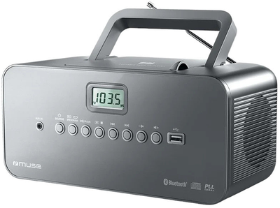 Акустическая система Muse M-30 BT Portable Bluetooth Radio Black (3700460209186)