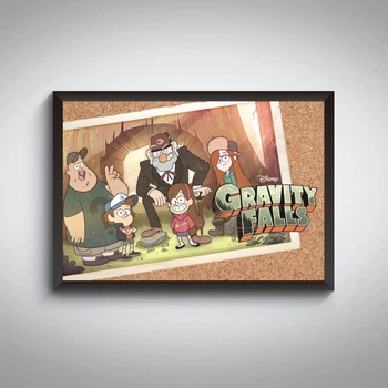 Постер серіалу Гравіті Фолз / Gravity Falls